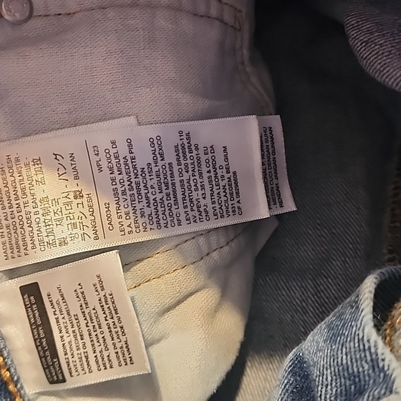 Vintage Levis Jeans 505 Mens Size 32x32 Light Blue Straight Denim Red Tag 90s - Picture 13 of 15